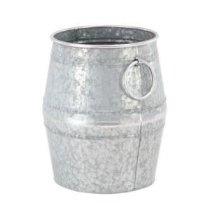 Suministros de jardín, macetas galvanizadas de metal con acabado rústico, macetas de flores y cubos de jardín a bajo precio - Product Image 6