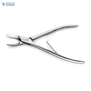 Grands coupeurs d'os coudés Mâchoire de 19mm Longueur de 230mm-Instruments orthopédiques - Product Image 6