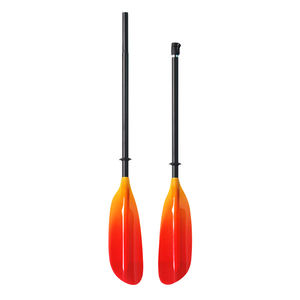 Pala de fibra de vidrio para <span class=keywords><strong>kayak</strong></span>, pala de eje de fibra de carbono para agua blanca, novedad - Product Image 1