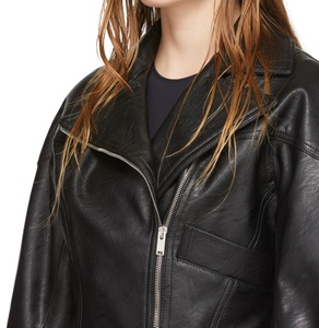 Chaqueta de Motero de Cuero Unisex con Colores Personalizados, Características Impermeables y Ecológicas - Product Image 4