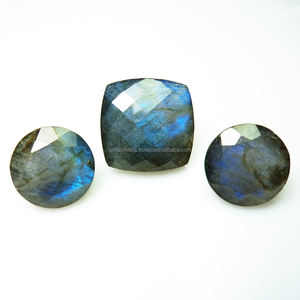 12X12MM Naturel Labradorite Coussin Rond Gemstone Mix Forme Personnalisé Lâche Top Qualité DIY Anneau Pendentif Taille Fabrication de Bijoux Pierre - Product Image 2