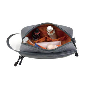 Factory double pocket with zipper waterproof cosmetic <b>bag</b> <b>for</b> women <b>men</b> <b>toiletry</b> collection - Product Image 3