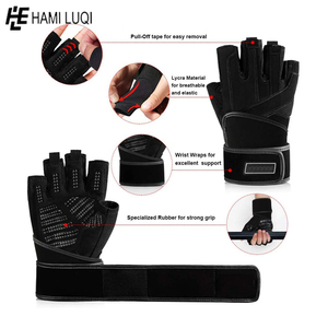 ถุงมือยกน้ำหนักแบบกำหนดเอง,ถุงมือยิมอุปกรณ์ฟิตเนสโรงยิม - Product Image 3