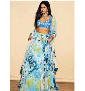 Saree rouge et beige Party Wear Collier Blouse Ethnique - Product Image 2