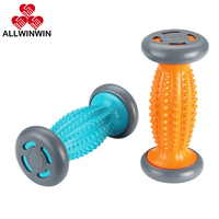 ALLWINWIN FTR01 Rouleau de massage des pieds - Masseur Shiatsu à picots pour fasciite plantaire