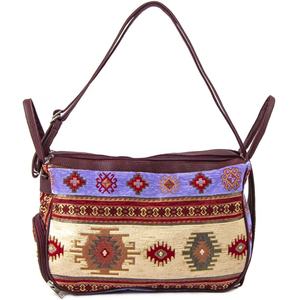 Kilim Conçu Turc Sac De Voyage avec Tissu Chenille De Turquie - Product Image 2