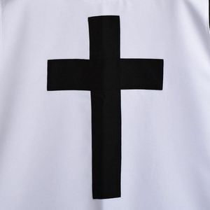 KT เสื้อคลุมมีฮู้ดอัศวินอัศวินสีขาวซับในสีแดงเข้มสำหรับเป็นของขวัญส่งเสริมการขาย - Product Image 4