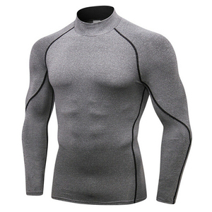 Fabricación personalizada Hombres Desgaste Rash Guard Transpirable Suavidad Desgaste Mangas largas Swim Surfing Rash Guard para hombres - Product Image 3