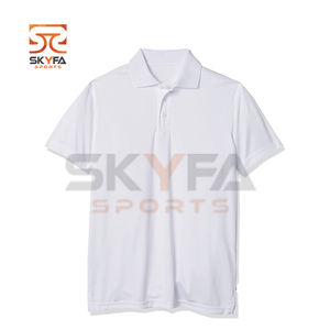 Polo de golf con logotipo personalizado para hombre, camisa con diseño de cuello seco para jugadores, camiseta de golf - Product Image 5
