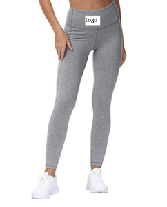 Mallas cálidas con forro polar para mujer, Leggings térmicos de cintura alta con bolsillos para ciclismo, Yoga y correr, para invierno - Product Image 2