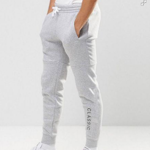 Pantalones Deportivos de Algodón 100% para Hombre, con Logotipo Personalizado al por Mayor, Cintura Alta, Corte Ajustado, Tela Oxford Informal, Bordados - Product Image 2