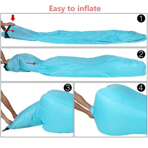 Haute Qualité Portable Air Lit Canapé Gonflable Lit Matelas Canapé Pliable Camping <span class=keywords><strong>Plage</strong></span> Gonflable Lit Matelas Air Lounger - Product Image 6