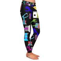 Leggings Personalizados al por Mayor con Diseño Nuevo de Monsters-Inc - en Capri o de Longitud Completa