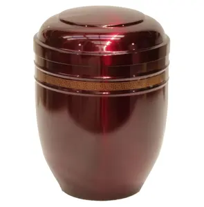 Urna de recuerdo de alta calidad para cenizas funerarias blanca - Product Image 4