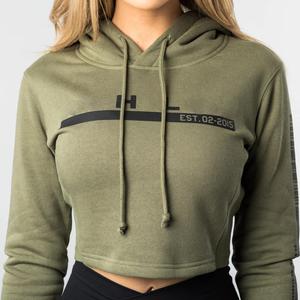 Sudaderas con capucha para mujer, top corto de alta calidad con diseño personalizado, novedad - Product Image 6