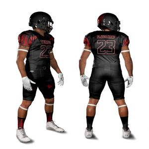 Maillots de football américain personnalisés 2023, vêtements de sport de football de haute qualité, taille XL avec logo sublimé, style chemise - Product Image 6