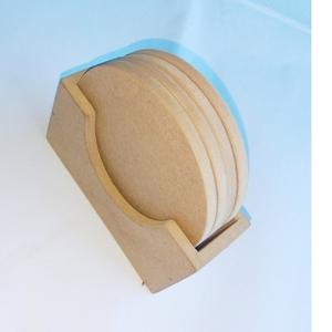 MDF <b>coaster</b> for Home and Parties Barware <b>Wine</b> Glass Holder MDF <b>coaster</b> and Stand for Home Decorate Item - Product Image 4