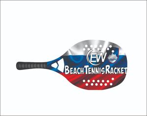 Raquettes de beach tennis avec face de 22 mm, poids de 320-340 g, longueur de 50 cm, poignée en fibre de carbone, filet en polyester - Product Image 6