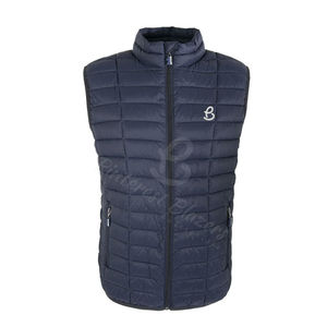 เสื้อกั๊กขนเป็ดสำหรับผู้ชายและผู้หญิงเสื้อโค้ทระบายอากาศได้ดีมีซิปรูดแบบพองๆสไตล์ลำลองไซส์ใหญ่พิเศษ - Product Image 5