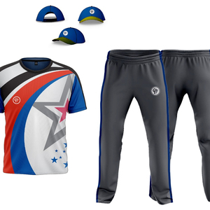 CP ชุดเสื้อคริกเก็ตพิมพ์ลายดิจิทัลคุณภาพสูงเสื้อผ้าคริกเก็ตแบบกำหนดเองบรรจุภัณฑ์พรีเมียม - Product Image 3