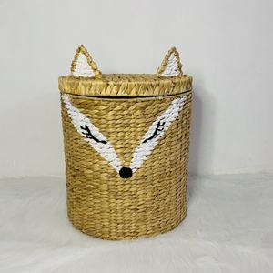 ตะกร้าเก็บของรูปสัตว์น่ารักคุณภาพสูงขายดีสำหรับเด็ก รูปทรงสุนัขจิ้งจอก ผลิตจากเวียดนาม - Product Image 1