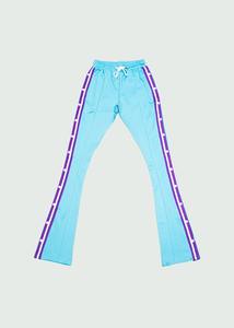 Pantalon plissé évasé pour hommes et femmes, taille haute, avec cordon de serrage, bas à pattes d'éléphant, décontracté, Active - Product Image 5