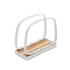 Metal & Rustic Wooden Napkin Holder Table Farmhous Metal Iron Wire Napkin - Product Image 5
