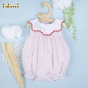 Belo couro cabeludo bebê bolha lisa oem, menina fumado bolha atacado vestido para meninas-bb2647