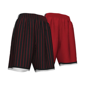 Pantalones cortos de baloncesto de malla OEM, pantalones cortos de baloncesto personalizados en blanco. - Product Image 1