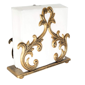 Modern Gold Aluminum Casted <b>Napkin</b> <b>Holder</b> in Stylish Design with Gold Finished Perfect for Home and Kitchenware - Product Image 1