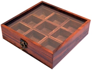 Tre phong cách lưu trữ gia vị hộp, nâu gia vị container - Product Image 5