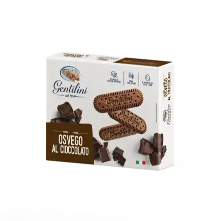 शीर्ष गुणवत्ता के साथ इतालवी बिस्कुट चॉकलेट OSVEGO 1000G के लिए निर्यात