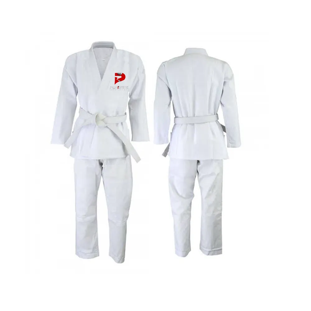 Sport Wear Mannen Karate Uniformen Custom Logo Ontwerp Jongens Katoen Gemaakt Judo Uniformen Voor Verkoop