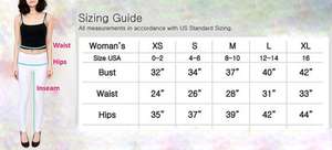 Pink or Blue Sleeping Beauty Inspired - Leggings in Capri or Full Length - Product Image 6