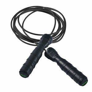 Corde à sauter Tunturi avec roulement à billes, fil d'acier, longueur réglable, pour exercices à domicile, unisexe - Product Image 1