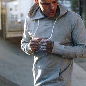 Chándal Deportivo Personalizado al por Mayor, OEM, con Cremallera y Capucha, para Hombre - Product Image 2