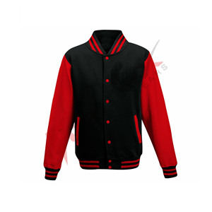 แจ็กเก็ตเลตเตอร์แมนถักสำหรับฤดูหนาวออกแบบเองได้ระบายอากาศได้ดีและกันน้ำได้ด้วยการเติมผ้าฝ้ายตัวเลือกขนาดพิเศษ! ออกแบบของคุณเอง! - Product Image 1