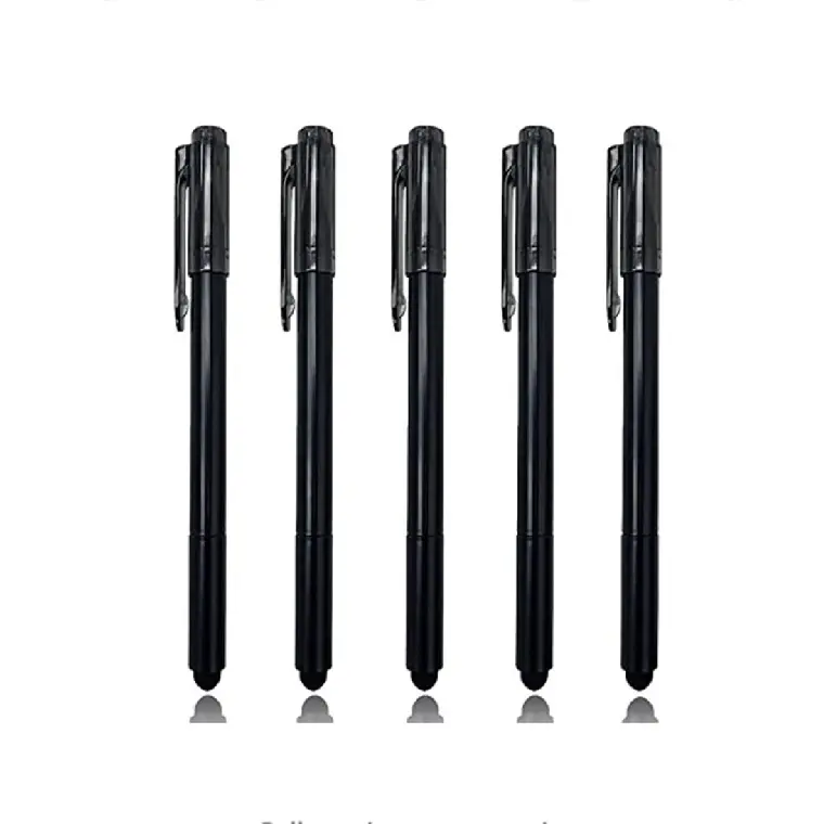 В Корейском стиле производство untact кнопки ручка 2 в 1 стилус