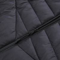Dernier Style Doudoune Femme Matelassée Imperméable Respirante à Capuche pour Hiver Extérieur avec Broderie Motif Rayures Bulles