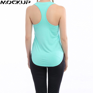 Camiseta Deportiva de Algodón de Alta Calidad para Mujer, Camiseta de Yoga, Talla Grande, Camiseta de Verano, Logotipo Personalizado - Product Image 4