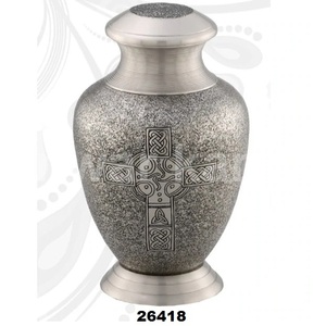 โกศทองเหลืองสําหรับเผาเถ้ามนุษย์ - Product Image 1