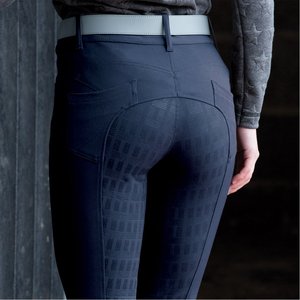 Pantalones de equitación de primera calidad, pantalones de montar a caballo de ajuste Flexible, agarre de asiento completo, nuevo diseño, pantalones personalizables para mujer - Product Image 6