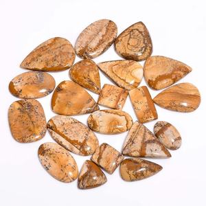 Cabochon de jaspe d'image naturelle de haute qualité pierre précieuse en vrac pour la fabrication de bijoux pour pendentif/bague prix de gros par unité - Product Image 2