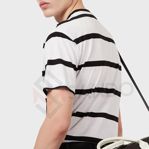 เสื้อยืดทรงสลิมฟิตของผู้ชาย,เสื้อลำลองผ้าคอตตอนสวมใส่ง่าย - Product Image 5