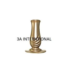 Nouveaux arrivages : vases à fleurs en aluminium design, finition antique, grande taille, avec décorations artisanales, pour hôtel. - Product Image 4