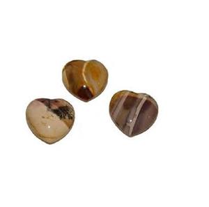 Cristal naturel de cœur de palmier de jaspe de Mookaite sculpté style Feng Shui pierre de cœur gonflée agate pierre précieuse Reiki guérison grossiste - Product Image 2
