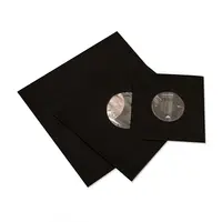 Álbum de papel de cartón de vinilo interno resellable, 7 "y 12", funda protectora