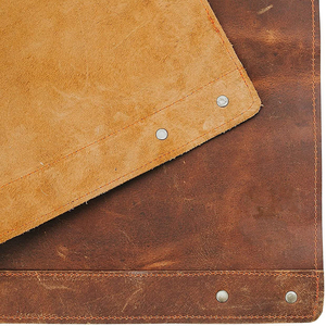 Toile de cire à l'huile avec tablier sans manches en cuir pour barbecue en plein air pour jardinage - Product Image 6