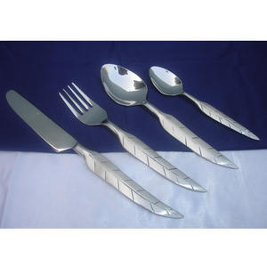 Wedding Table Fancy Cutlery Set S. Steel Flatware Set with Shining Polish/nickel Plating Indian Decorative Handmade Cutlery Set - Product Image 1