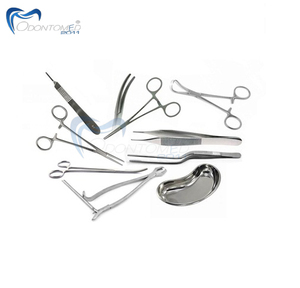Ensemble d'instruments chirurgicaux manuels en acier certifiés CE de classe II pour l'appendicectomie, pour usage hospitalier - Product Image 5